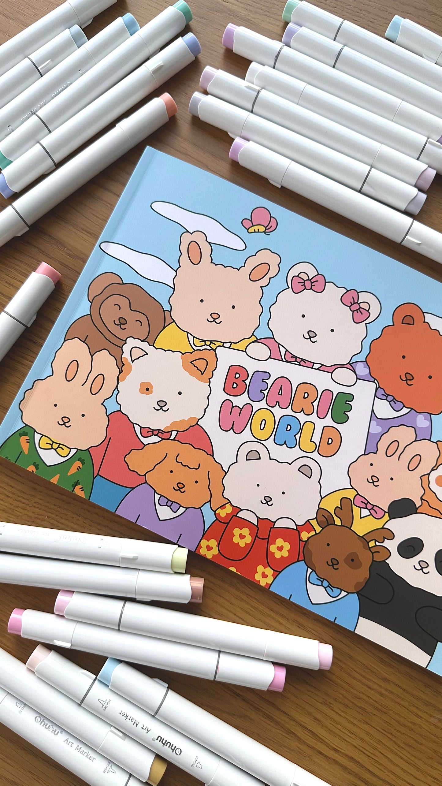 PREORDER: Bearie & Friends Coloring Book – Bearie World